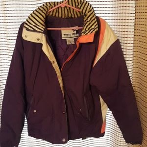 Vintage White Stag Womens Ski Jacket